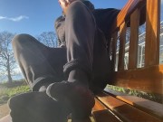 Outdoor foot show with Aidan Maxwell