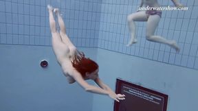 Sexy Nudist Babes Underwater Lenka And Ala