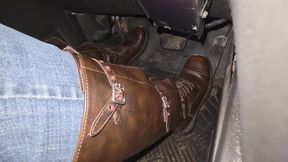 Candid boot watching