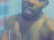 Before Big Black Pretty Dig on Soft takes a Shower Solo