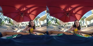 VR Bangers - Outdoor Fucking GFE With Teen Lily Lou VR Porn