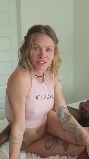 Sit and watch me take this BBC - True CUCKOLD Experience   Clip 1