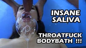 DEEP THROAT SPIT FETISH 260613HE1 VIOLET BODYBATH (COMPLETE) + FREE SHOW (HD 1080p MP4)