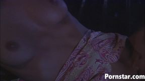 Randi Wright pussy banged outdoors at night