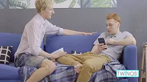 Skinny Blonde Nico Gets Butt Banged By Hung Twink Michael!