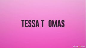 Tessa Thomas gets double penetration in the office