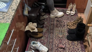 Slave under the rug