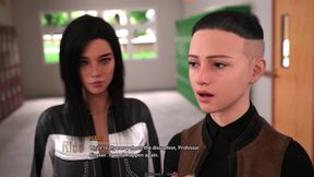 Perfect Package 2 - Luna Shaking Her Big Dick in Her Bed - Shemale