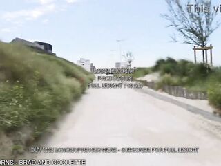 Outdoor screw with 2 whore cuties cum, heat & wild enjoyment