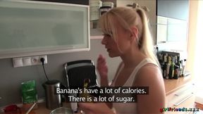Girlfriends XXX - Lesbian Couple Take a Break From Cooking to Bang
