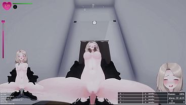 She loves to get naked in public places and this is what it led to. 3D