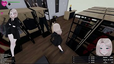 She loves to get naked in public places and this is what it led to. 3D