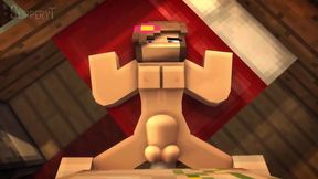 Jenny From Minecraft Fucked By Zombie And Iron Golem
