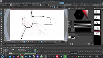 Hentai animation test OpenToonz on Linux Fedora 40 #Xvideos