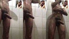 sendo voyer do meu namorado dotado e grosso 21cm por chamada de video.