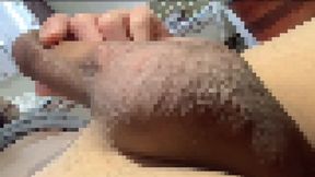 Gay Pinay stepsister's gigantic ass drools while masturbating raw
