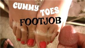 CUMMY TOES FOOTJOB - 480 HD