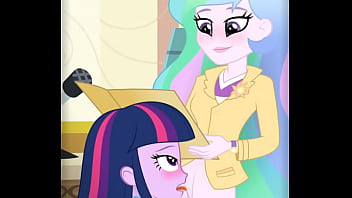 Twilight is Celestia&#039_s Favourite Student~! MLP Animation With Voice Acting (Artist: RandomTripleS)