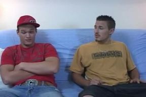 Hetero Masculine Pair Jizzing flick sequences homosexual Taking A Seat On The