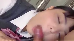 Naughty Nagomi's Hot Blowjob POV – Sexy Tutor Dominates