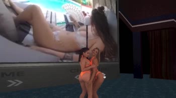 Strip Club Spectacle: 60FPS Pornstar Frenzy