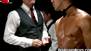 DisposedBoys.com - Hot twink Milo Miles spreads legs in a bareback ass fucking sessio