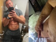 Big dick firefighter jerks off in a crowded train/fans.ly/ArchiPan