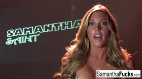 Incomparable Samantha Saint at big ass action