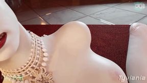 Big-Titted Dimitrescu Gives Mind-Blowing Handjob With Nipples Teasing POVD