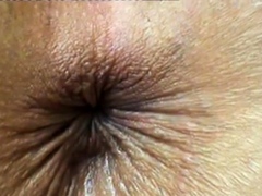 close up butthole winking