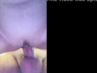 Trashy floozy gets drilled with camera under to catch all the snatch farting action