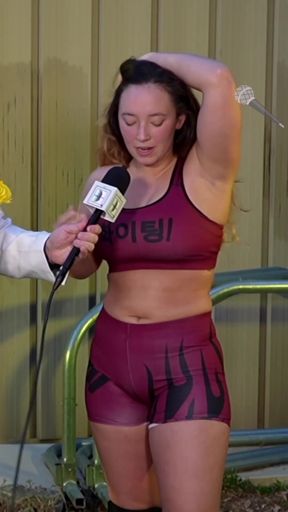Interview with female athlete