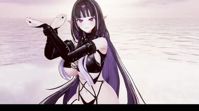 MMD Cute Strip Dance Vtuber Hentai My Big Tits Gushed Out Deep Inside