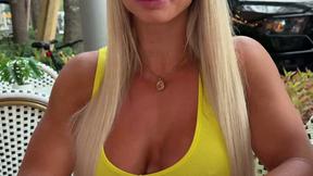 Fit Blonde Denise Anders Gives A Great Workout