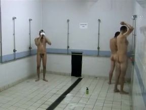 In College Boys Shower