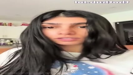 Mia Khalifa- Dancing, Smoking, & Stretching