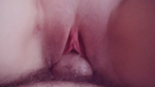 POV ASMR Wet pussy slide rub and fuck cock for huge orgasm
