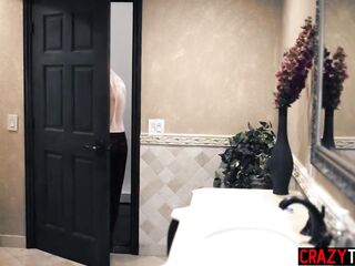 Large boobs blond mother I'd like to fuck stepmom Rachael Cavalli drank large weenie and stepson drilled lewd large butt stepmom after this babe sucked his dick