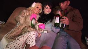 hot european chicks in an anal sex mmff foursome