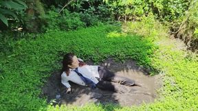 Business Attire Sock Mud Play