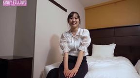 Blindfolded Teasing Breaks Her Restraint, Ending in a Creampie Finish