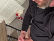 Slow Stroking This Thick Cock Until It Pulses