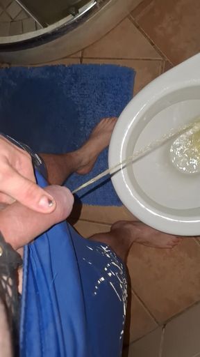 Wanking and stroking my cock