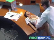 FakeHospital Dirty doctor gets his cock deep inside a busty ex porn star