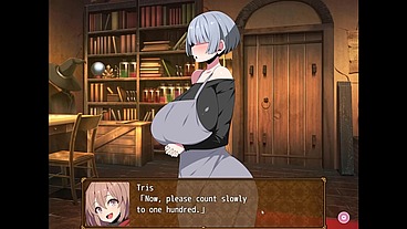Futanari Alchemist Tris [Hentai game PornPlay] Ep.33 shy girl fucked in front of a public crowd of horny men