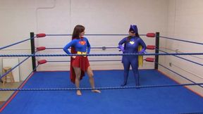 BatTracy Wrestles SuperJackie