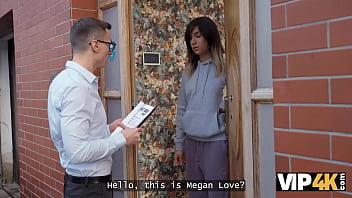 Debt temptress Megan Love takes on Charlie Dean