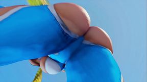 R Mika Showing ass Cam