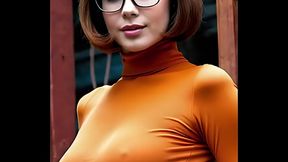 VELMA DINKLEY From SCOOBY-DOO AI Art Lookbook
