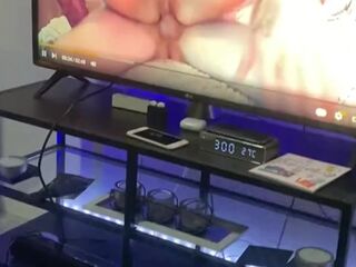 Playing myself during the time that watching porn